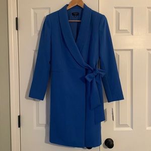 NWT Tahari Side Tie Coat Dress